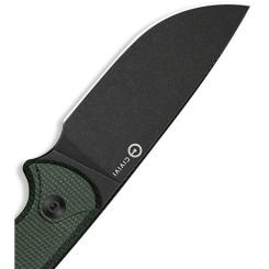 Нож Civivi Timberbark, Green Micarta, Darkwash Фото 7