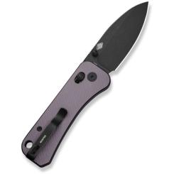Нож Weknife Banter 2, Violet Aluminum, Darkwash Фото 2