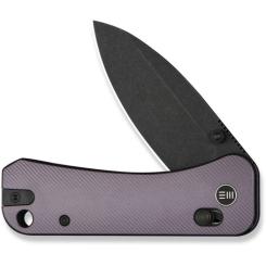 Нож Weknife Banter 2, Violet Aluminum, Darkwash Фото 4