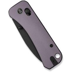 Нож Weknife Banter 2, Violet Aluminum, Darkwash Фото 5