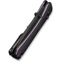 Нож Weknife Banter 2, Violet Aluminum, Darkwash Фото 7
