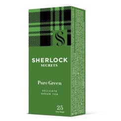 Чай Sherlock Secrets Pure Green зелений 25х1.8 г Фото