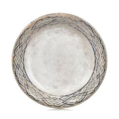 Тарелка By Bone серія "Rug" кругла 21 см Фото