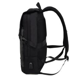 Рюкзак туристический Semi Line USB 15 Black (L2007) Фото 2