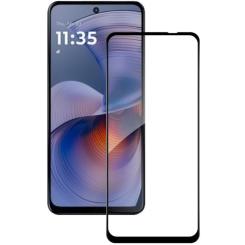Стекло защитное ACCLAB Full Glue Motorola G55 Black Фото 1