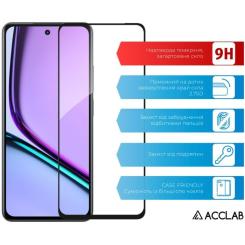 Стекло защитное ACCLAB Full Glue Realme C67 Black Фото 2