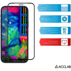 Стекло защитное ACCLAB Full Glue Samsung A32 Black Фото 4