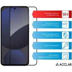 Стекло защитное ACCLAB Full Glue Samsung S24FE Black Фото 2