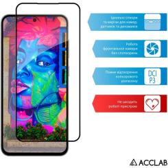 Стекло защитное ACCLAB Full Glue Samsung S24FE Black Фото 4