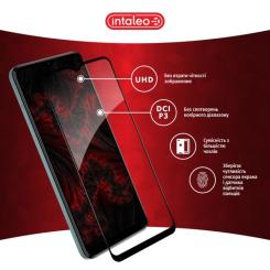 Стекло защитное Intaleo Full Glue Nokia C32 Black Фото 3