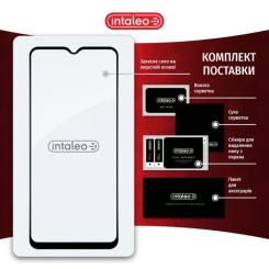 Стекло защитное Intaleo Full Glue Nokia C32 Black Фото 7