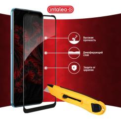 Стекло защитное Intaleo Full Glue RealMe C21Y Black Фото 4