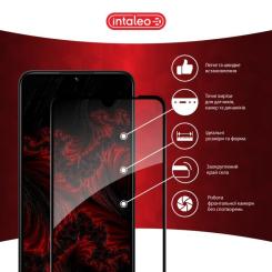 Стекло защитное Intaleo Full Glue Xiaomi Redmi 14C Black Фото 2
