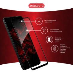 Стекло защитное Intaleo Full Glue Xiaomi Redmi 14C Black Фото 3