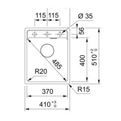 Мойка кухонная Franke Maris MRG 610-37 TL Фото 1