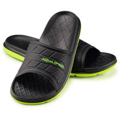 Шлепанцы Aqua Speed Aspen 534-07 чорний, жовтий 44 Фото