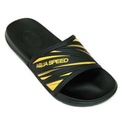 Шлепанцы Aqua Speed Idaho 514-18 чорний, жовтий 44 Фото 1