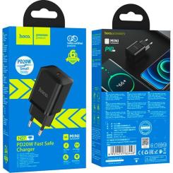 Зарядное устройство HOCO N27 Innovative USB-C PD20W Black Фото 4