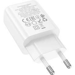 Зарядное устройство HOCO N60 Gentle USB-C PD20W White Фото 2