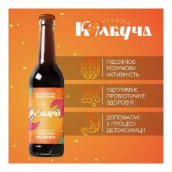 Напиток Культурна Комбуча Апельсин 330 мл Фото 1