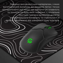 Коврик для мышки GamePro Speed/Control Black Фото 5