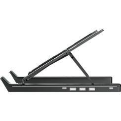 Подставка для ноутбука OfficePro LS320HUB Black Фото 2