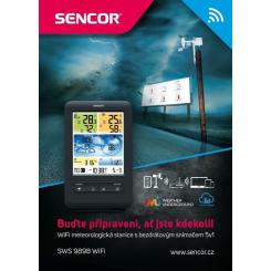 Метеостанция Sencor SWS9898WIFI Фото 2