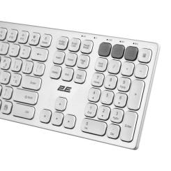 Клавиатура 2E KS270 109key Wireless UA Silver/White Фото 6