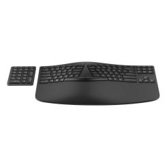 Клавиатура HP 960 BLK Ergonomic split-zone UA Black Фото 1