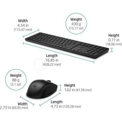 Комплект HP 650 Wireless UA Black Фото 1