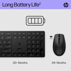 Комплект HP 650 Wireless UA Black Фото 7