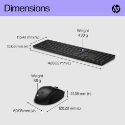 Комплект HP 650 Wireless UA Black Фото 8