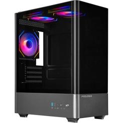 Корпус для ПК Prologix Lumi GM-01AB Glass Black Фото