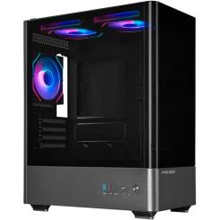 Корпус для ПК Prologix Lumi GM-01AB Glass Black Фото 1