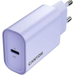 Зарядное устройство Canyon 30CL OnCharge USB-C PD30W Purple Фото 2