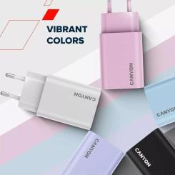Зарядное устройство Canyon 30CL OnCharge USB-C PD30W Purple Фото 7