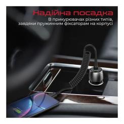 Зарядное устройство Promate 33W USB-C cable + USB-A port Фото 2