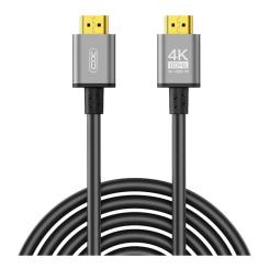 Кабель мультимедийный XO HDMI M to HDMI M 5.0m V2.0 black Фото 1