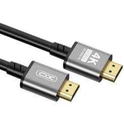 Кабель мультимедийный XO HDMI M to HDMI M 5.0m V2.0 black Фото 2