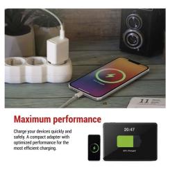 Зарядное устройство EMOS V01G20 USB-C PD20W GaN Фото 3