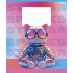 Тетрадь Школярик 18 аркушів лінія Фото 3