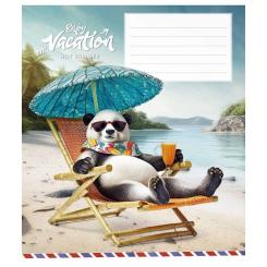 Тетрадь Школярик Cool vacation 12 листов клетка Фото 1