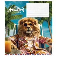 Тетрадь Школярик Cool vacation 12 листов клетка Фото 4