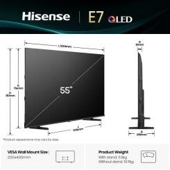 Телевизор Hisense 55E7Q Фото 4