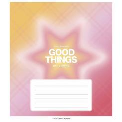 Тетрадь Школярик Good things 12 аркушів клітинка Фото 3
