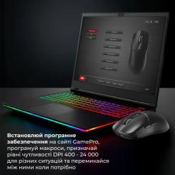 Мышка GamePro Genesis Ranker Wireless/Bluetooth/USB Black Фото 4