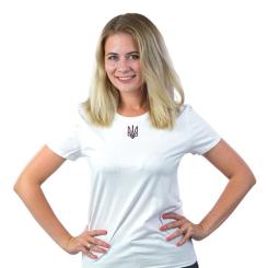 Футболка Sol's Pioneer Women Тризуб білий S Фото