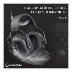 Наушники GamePro Genesis Hunter Black Фото 9