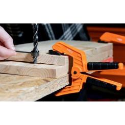 Струбцина Neo Tools затискач пружинний, пластик, 100мм Фото 1