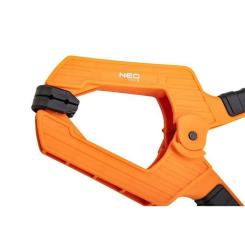 Струбцина Neo Tools затискач пружинний, пластик, 100мм Фото 3